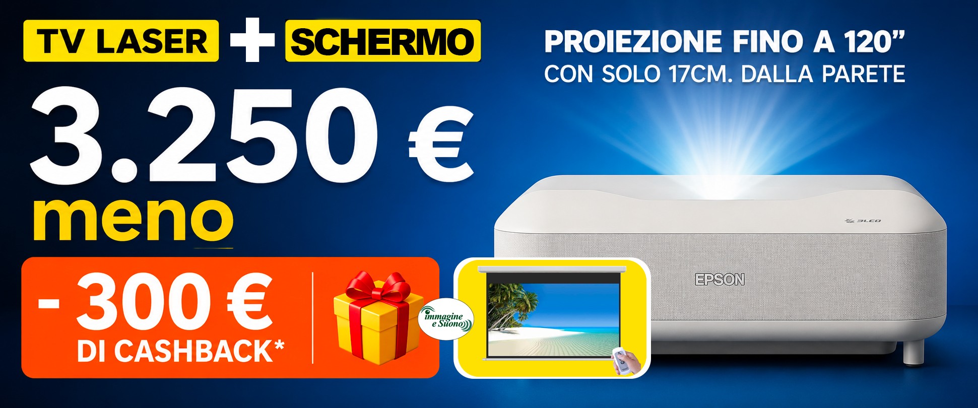 Videoproiettore Laser